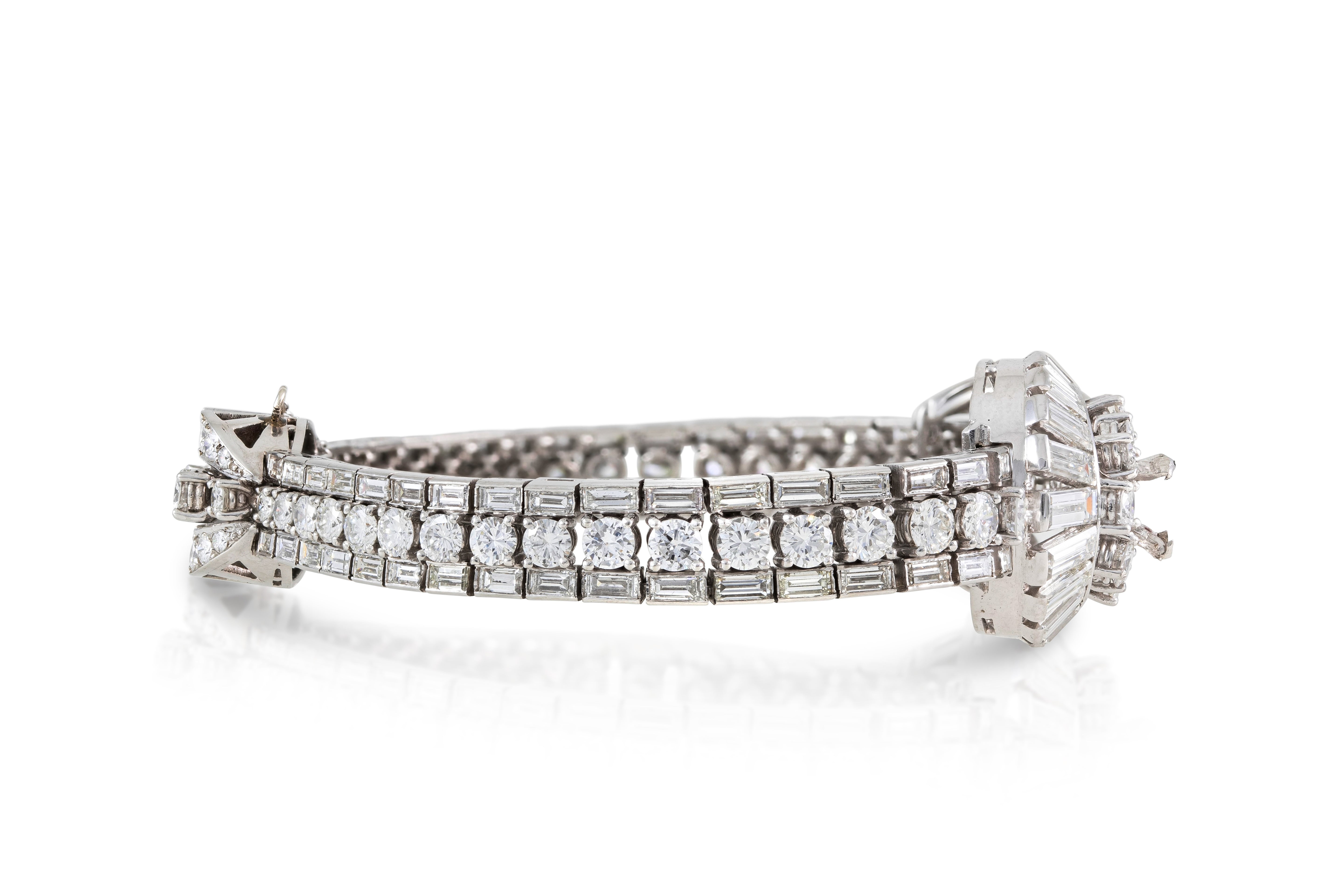 French Diamond Bracelet