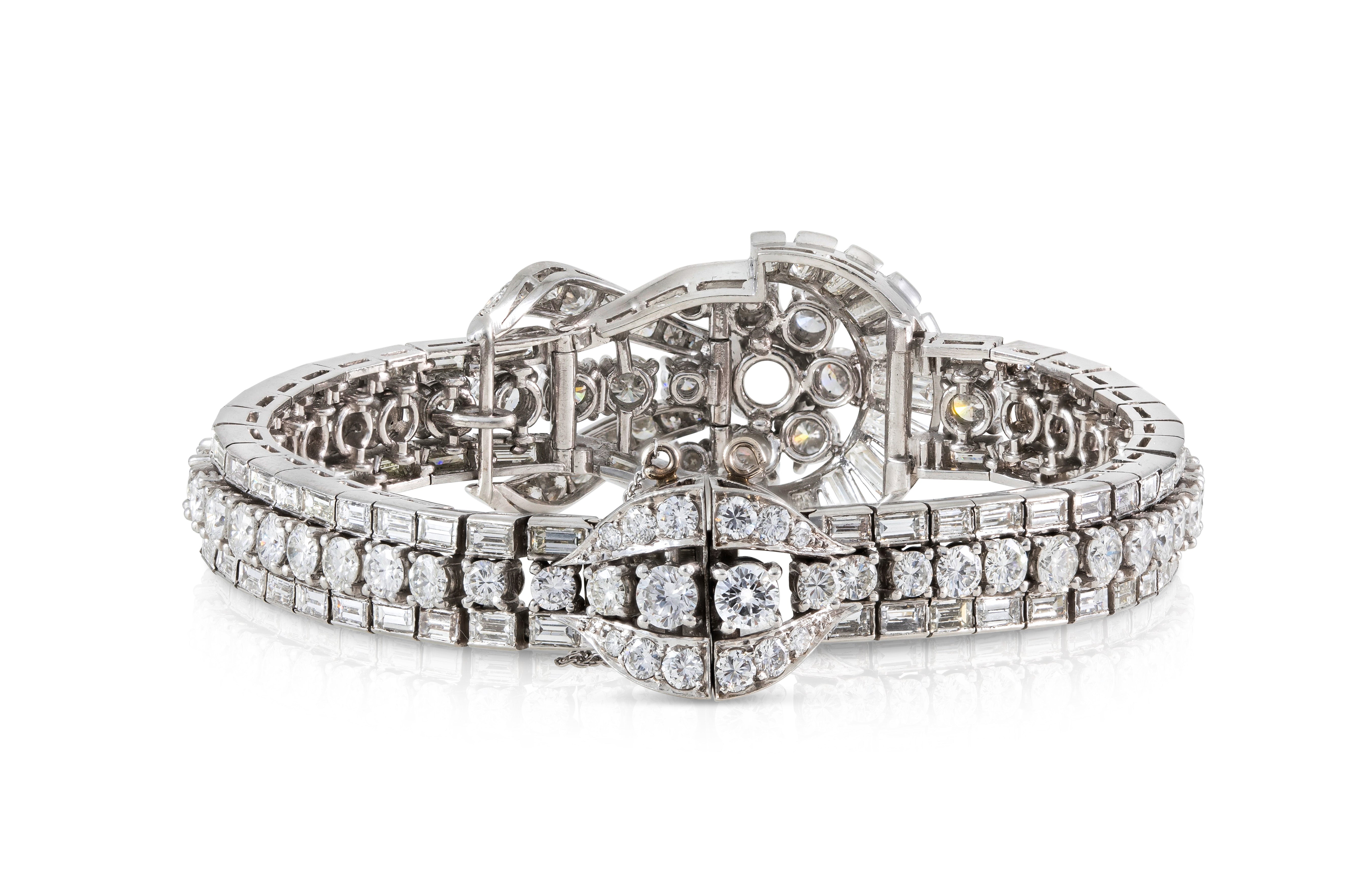 French Diamond Bracelet