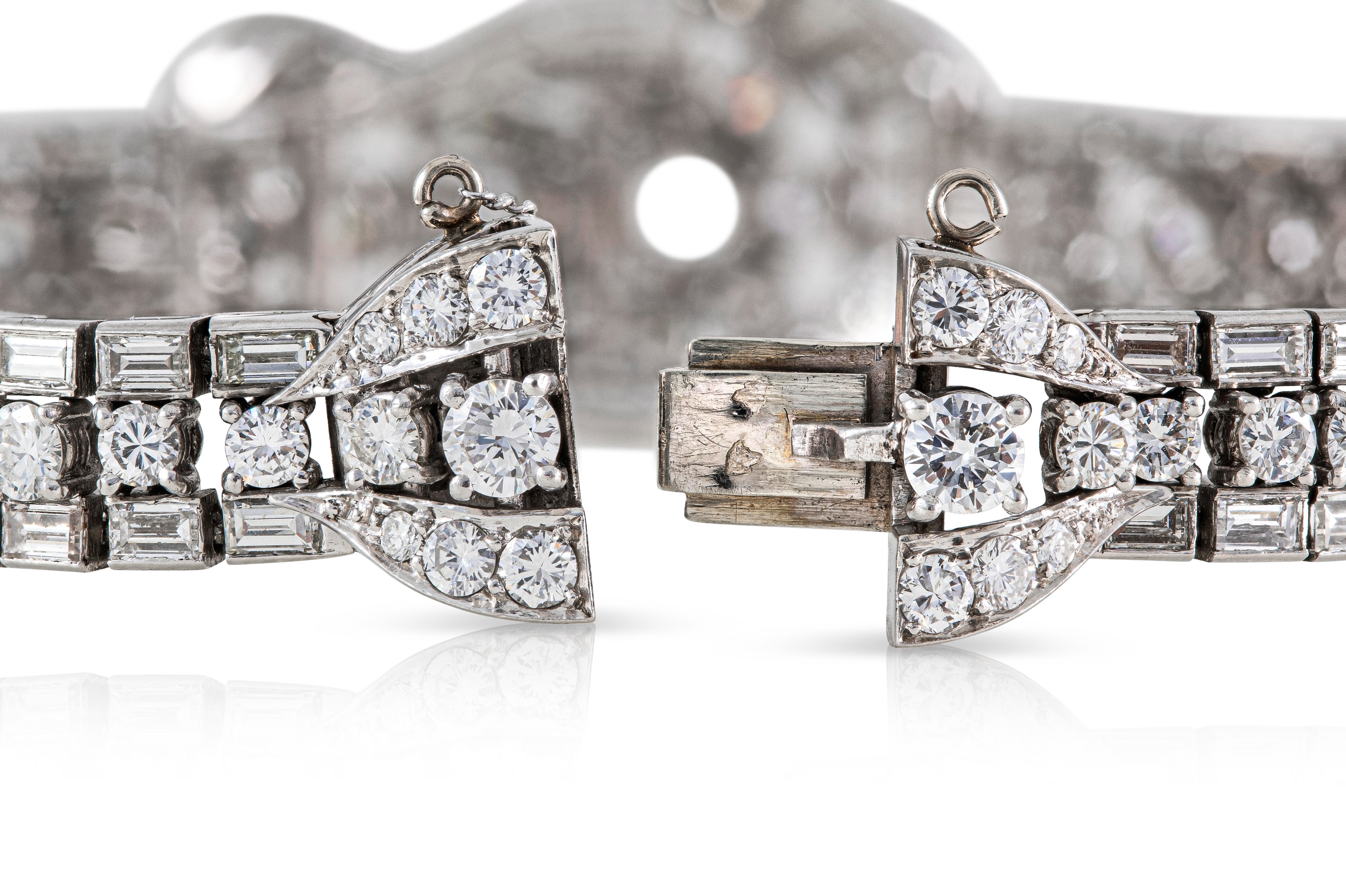 French Diamond Bracelet