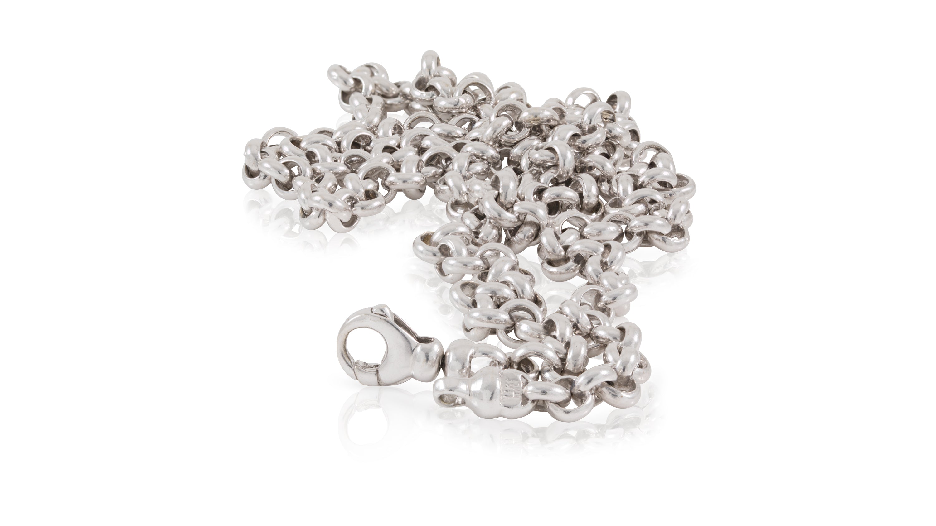 Diamond Pacifier Pendant with Chain