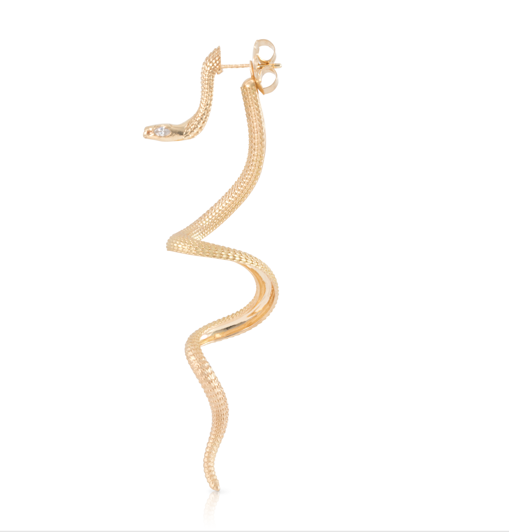 Serpentina Snake earrings